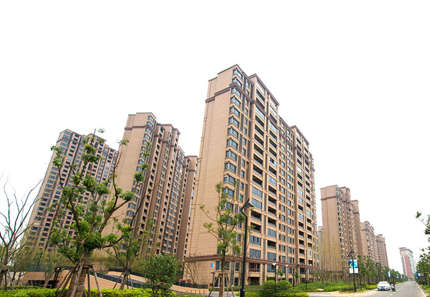 南通启东中邦上海城使用 建筑模板3.7万张(建设中)